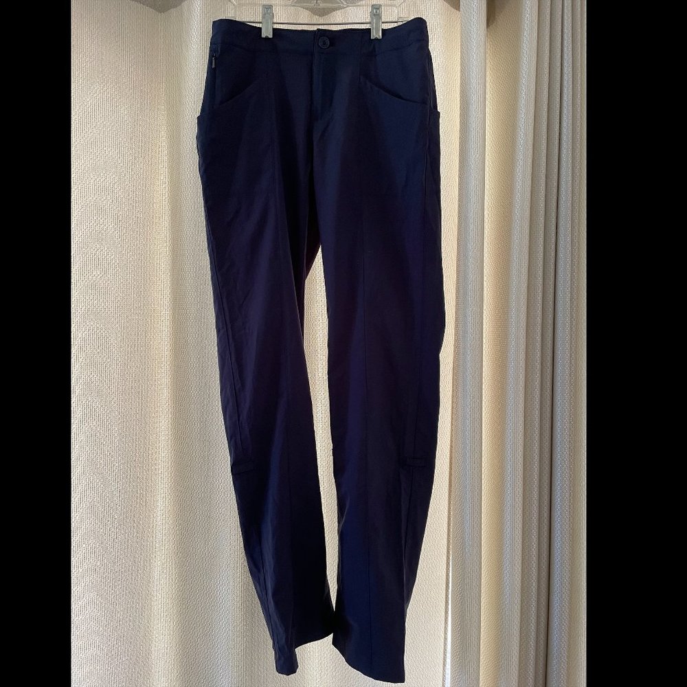 Patagonia Size 2 High Spy Pants Regular Fit Dark blue hiking rock climbing